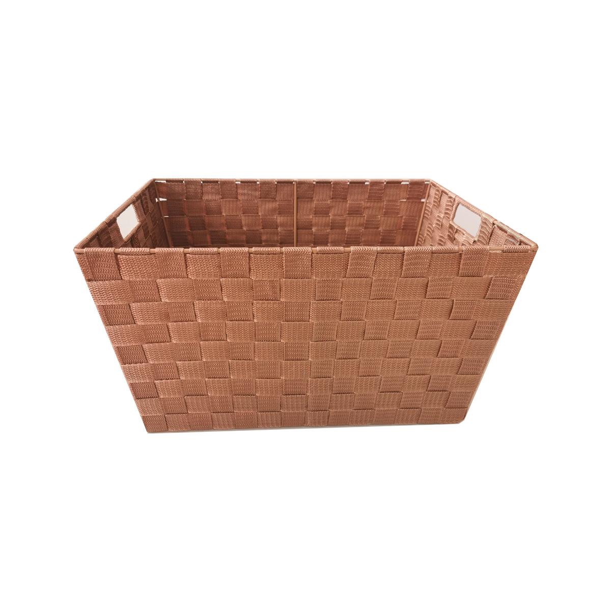 Polckosár Carolyn - világosbarna, Basics, műanyag (43/32/23cm) - Ondega