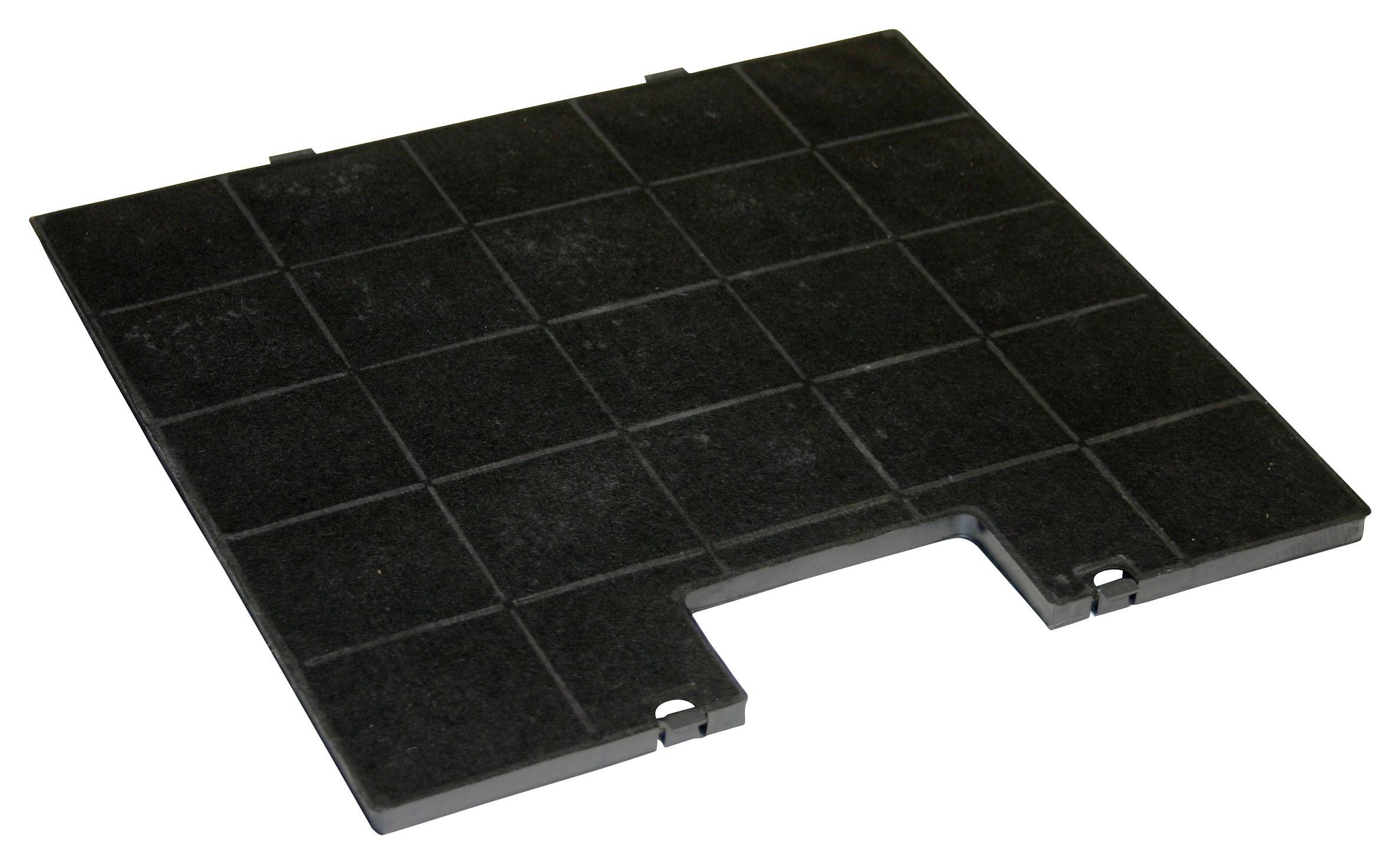 Aktivkohlefilter für WHC623E14X, 2 Stk. - Schwarz (2,50/0,10/2,40cm)