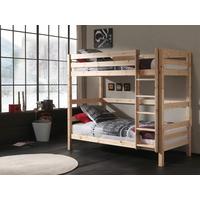 Etagenbett Pino Kiefer Massiv Mit Leiter - Kieferfarben, MODERN, Holz (90/200cm) - MID.YOU