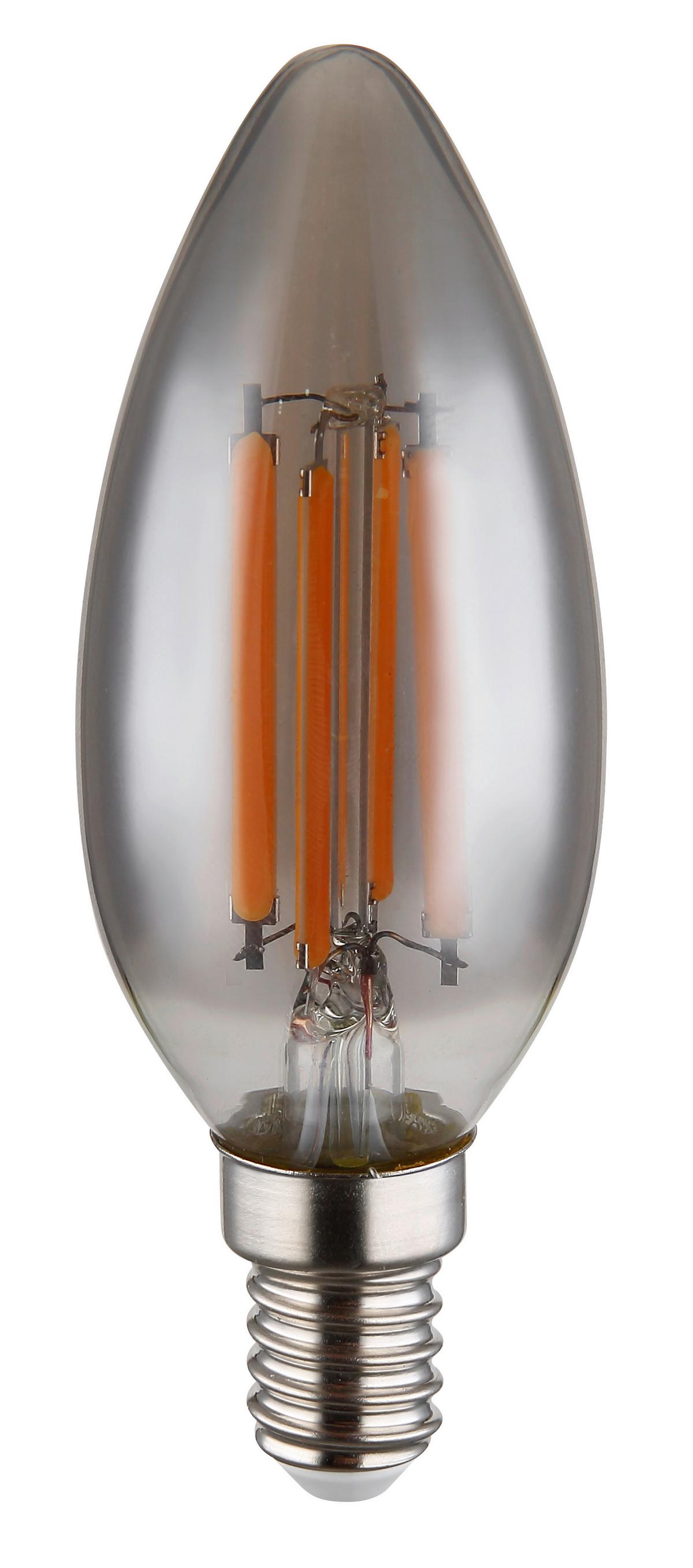LED žárovka 6W, E14, 380 Lumen - sklo (3,5/9,8cm) - Globo