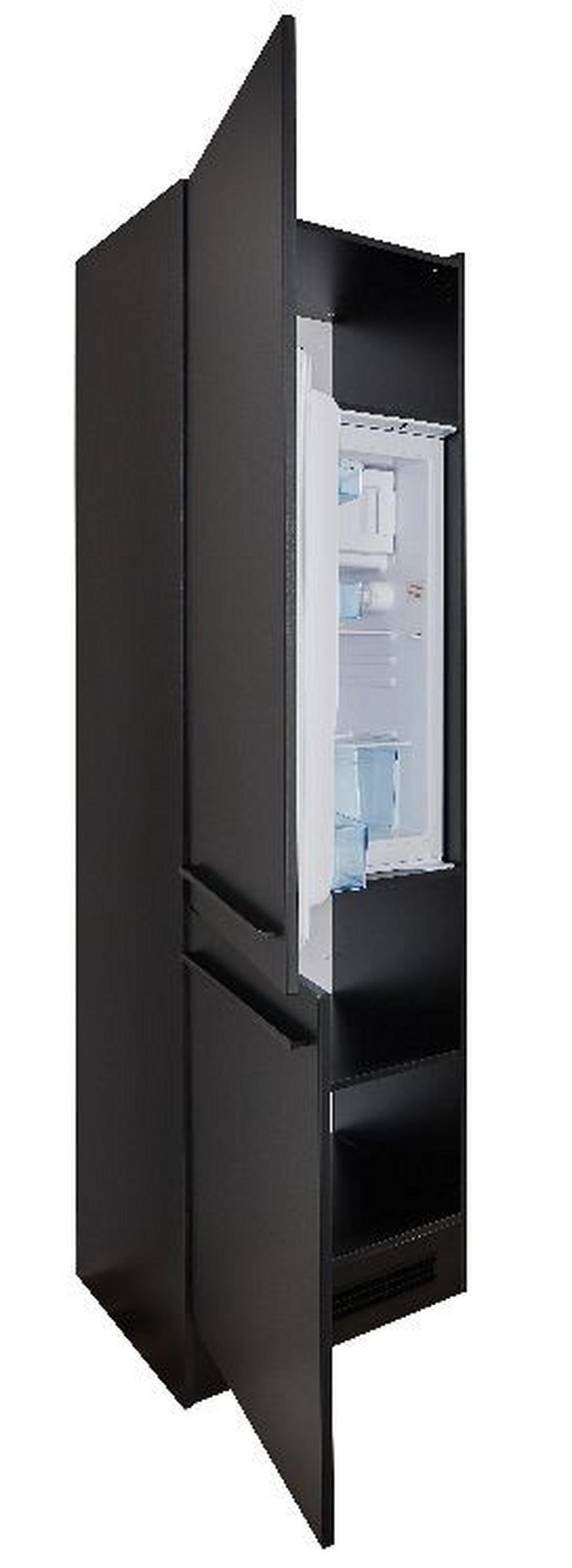 Kuchyňská skříňka pro vstavěný spotřebič - černá, Lifestyle, kompozitní dřevo/plast (60/211/57cm) - MID.YOU