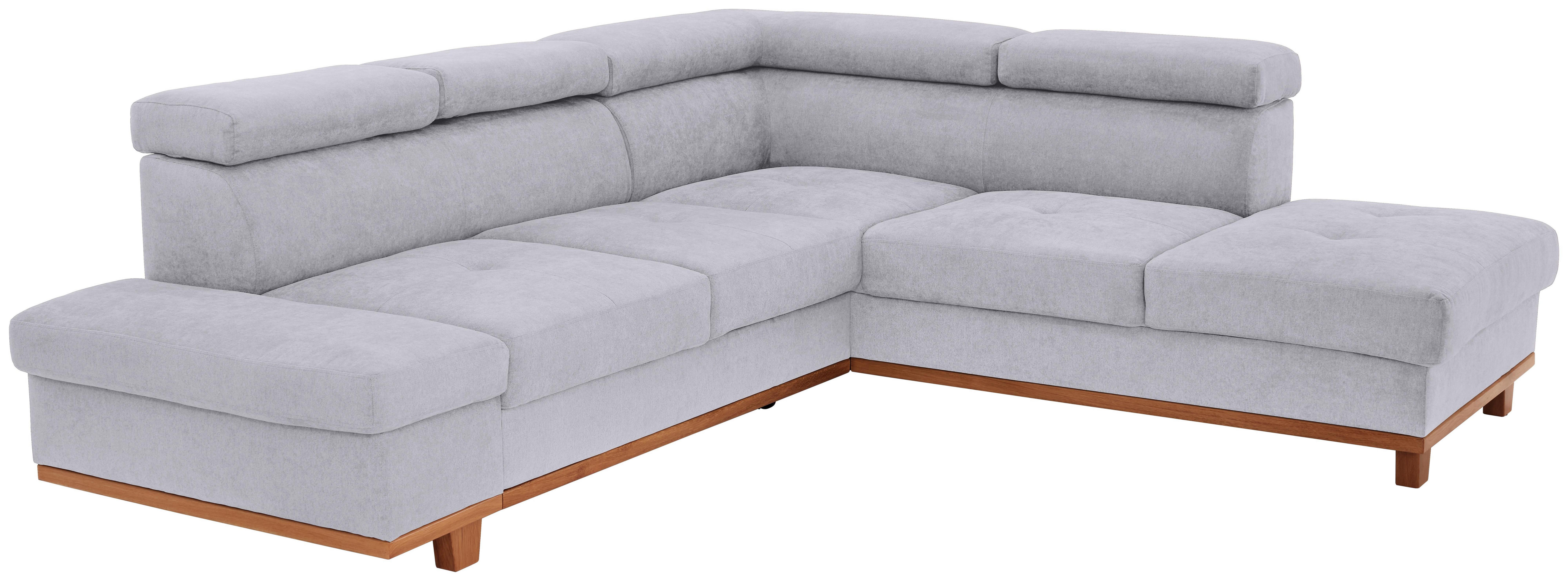 Wohnlandschaft In L-Form Imola 265x225 cm - Eichefarben/Eschefarben, MODERN, Textil (265/225cm) - Luca Bessoni