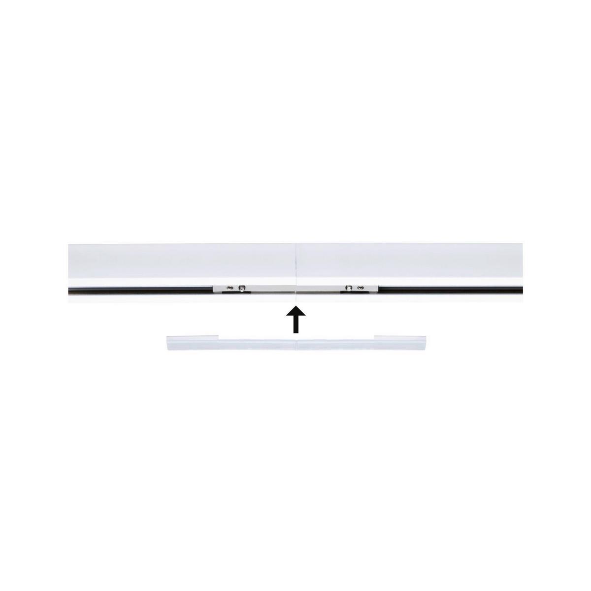 Schienensystem-abdeckschiene 95661 Urail Inlay - Transparent, Basics, Kunststoff (12,5/0,5/1cm) - Paulmann