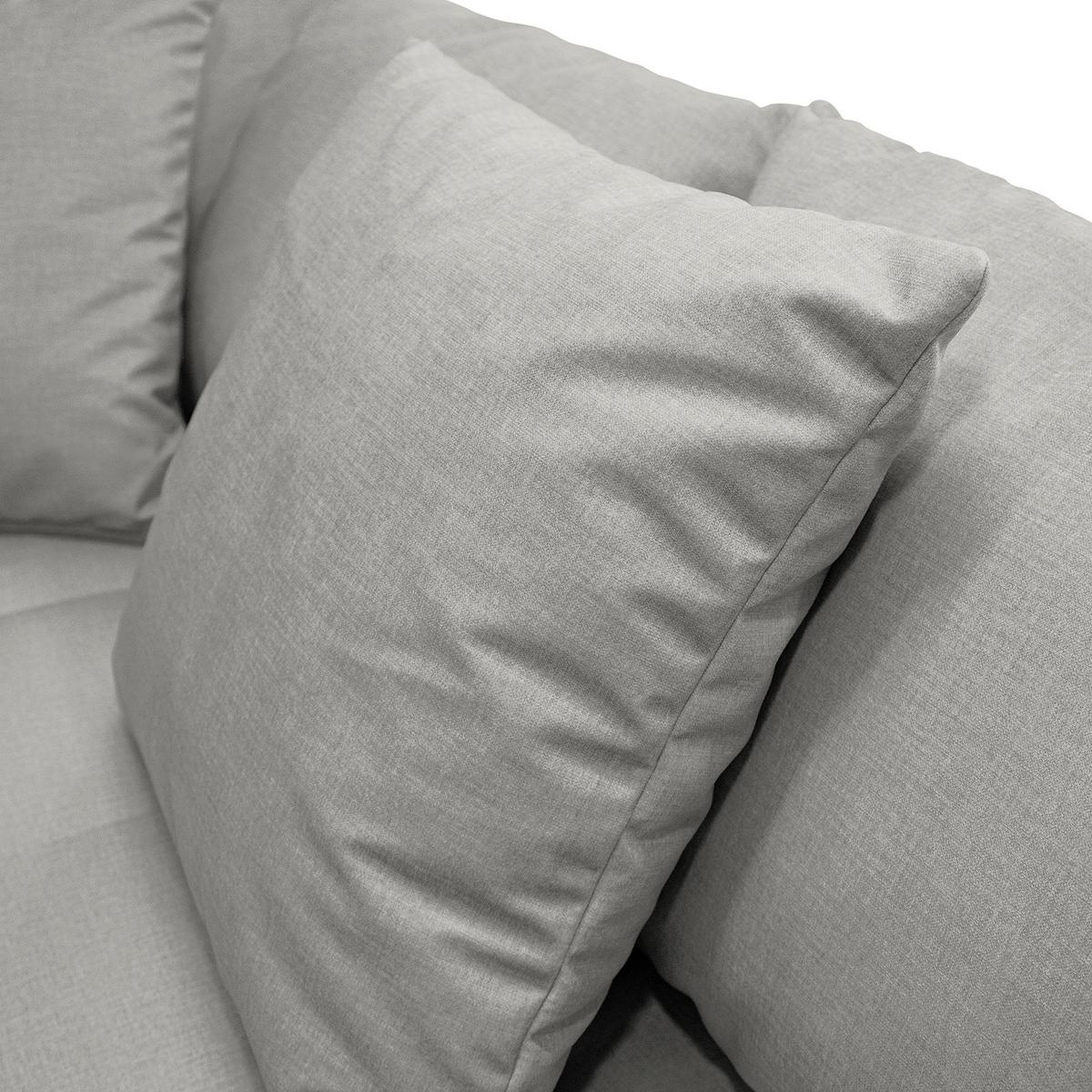 Ecksofa Pruno, Grau S: 247x174 Cm - Schwarz/Grau, Design, Textil (247/174cm) - MID.YOU