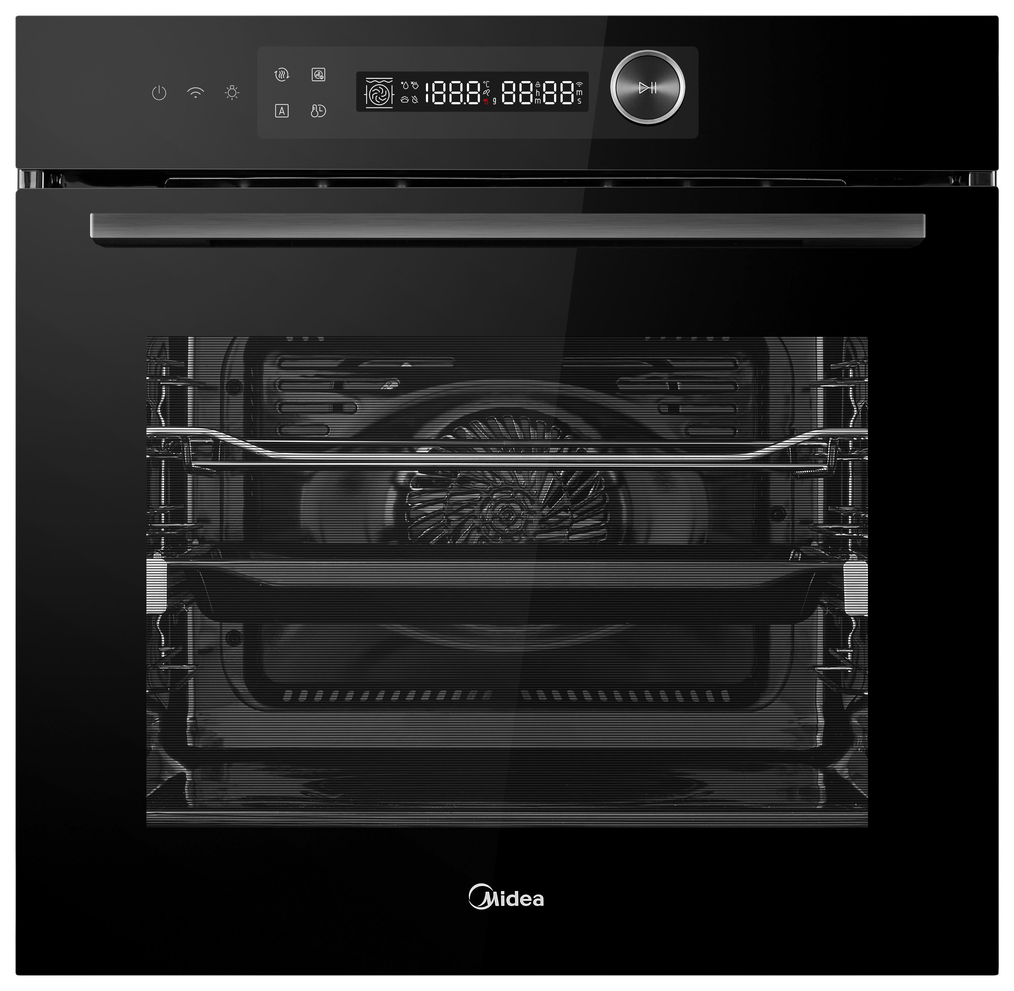 Backofen Mbo7nm30e4-Bk - Basics (59,5/59,5/56,6cm) - Midea