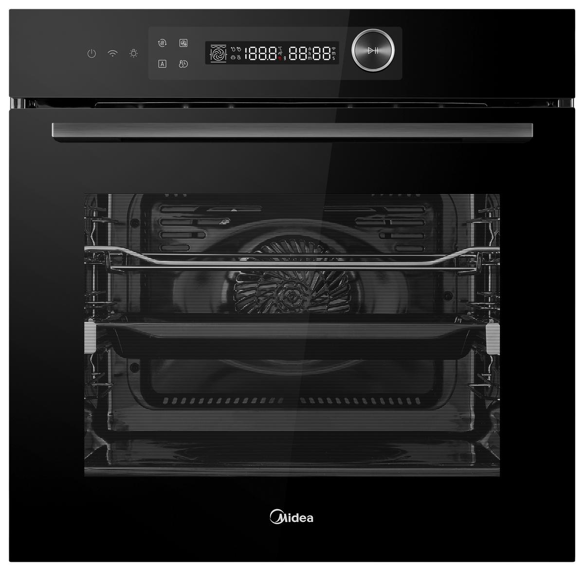 Backofen Mbo7nm30e4-Bk - Basics (59,5/59,5/56,6cm) - Midea