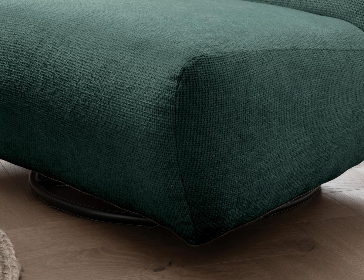 Xxl-sessel Cremallo Dunkelblau Wippfunktion, Drehbar, B: 95cm - Schwarz/Dunkelblau, Trend, Textil (95/77/94cm) - Livetastic