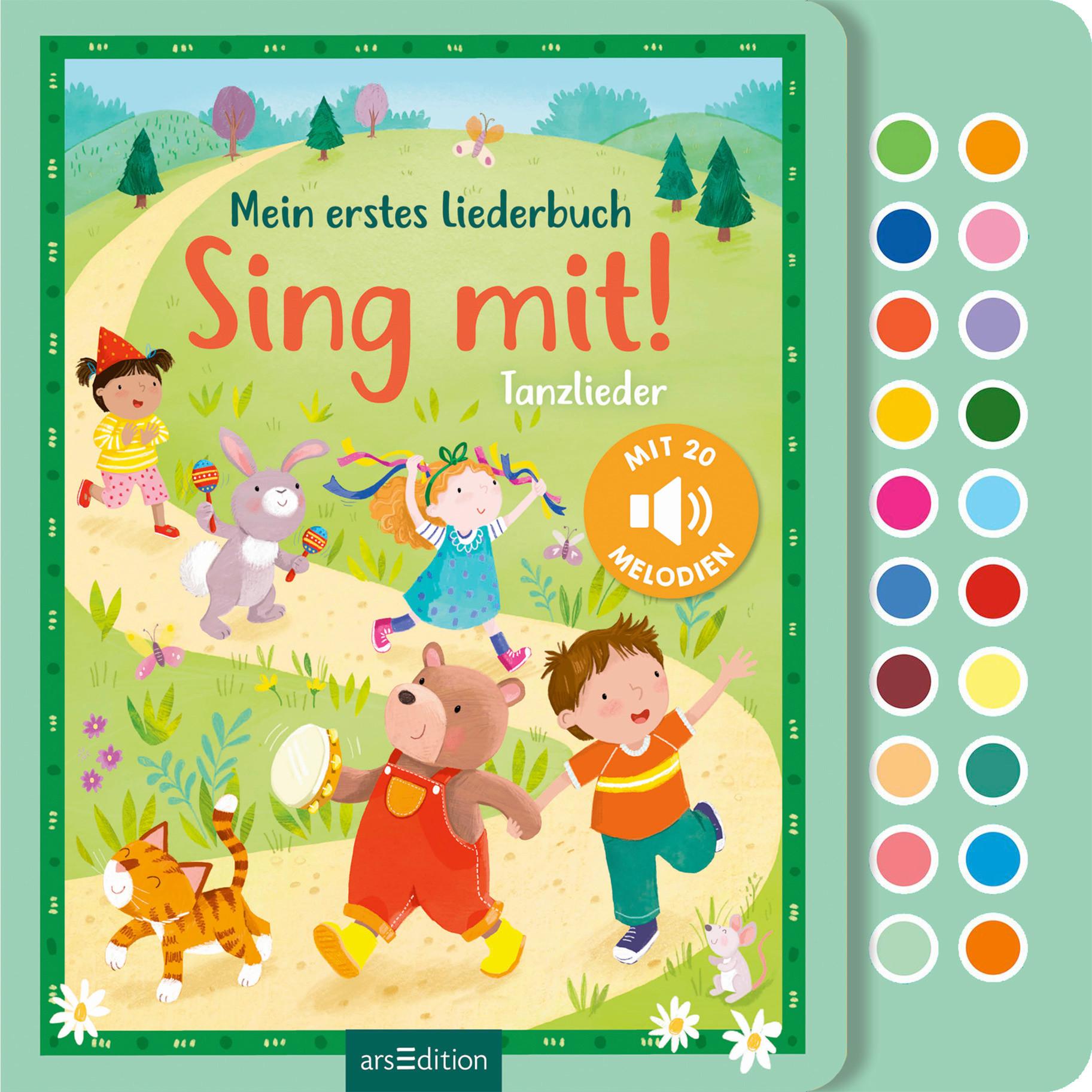 BUCH SING MIT TANZLIEDER - Multicolor, Basics, Papier (24,5/24,5/1,8cm)
