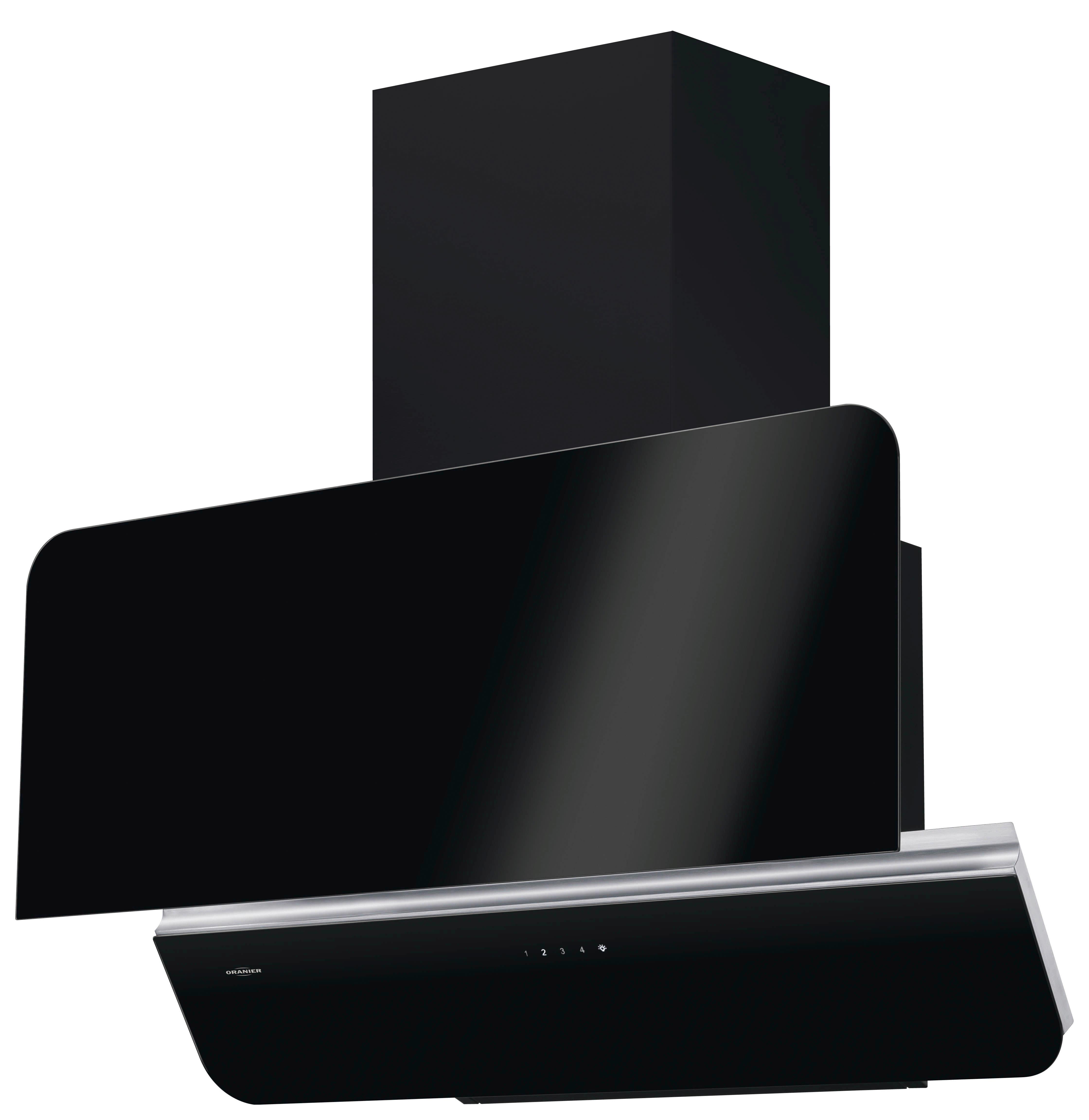 Dunstabzugshaube Signa 75s1 - Schwarz, Basics (75cm) - Oranier