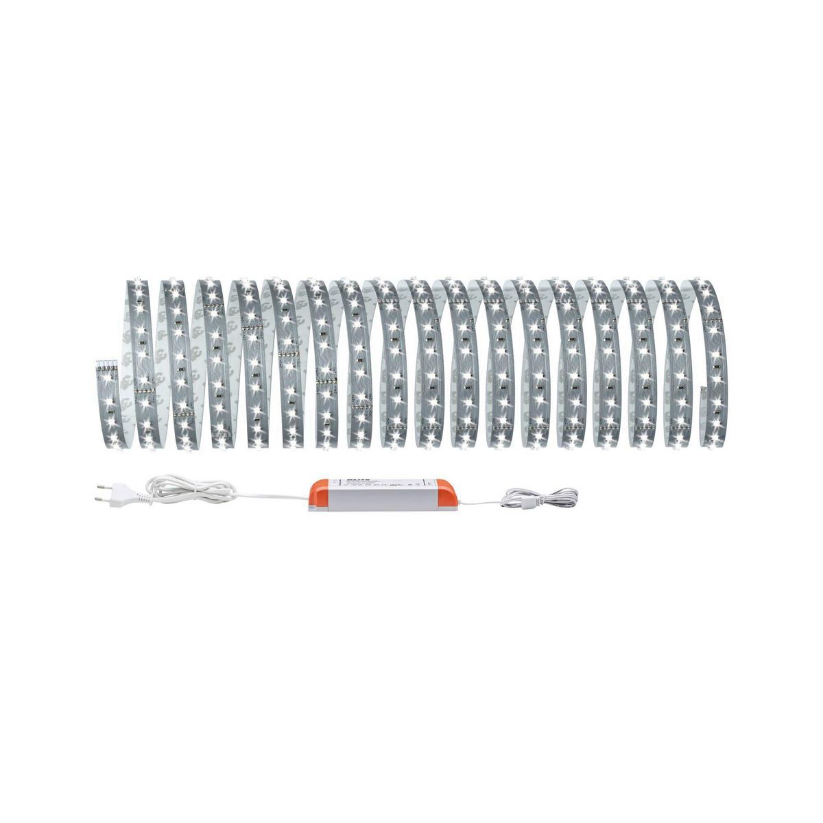 Led-streifen L: 10-20 M Dimmbar - Silberfarben, Basics, Kunststoff (1000-2000/0,3cm) - Paulmann
