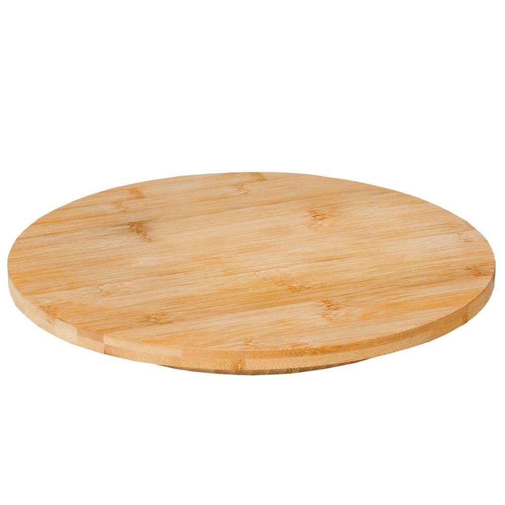 DREHPLATTE Bambus, Naturfarben - Naturfarben, Basics, Naturmaterialien (40/40/3cm) - Kesper
