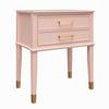 Beistelltisch Westerleigh Rosa B: 60 cm - Rosa, Design, Holz/Holzwerkstoff (60/72/40cm) - MID.YOU