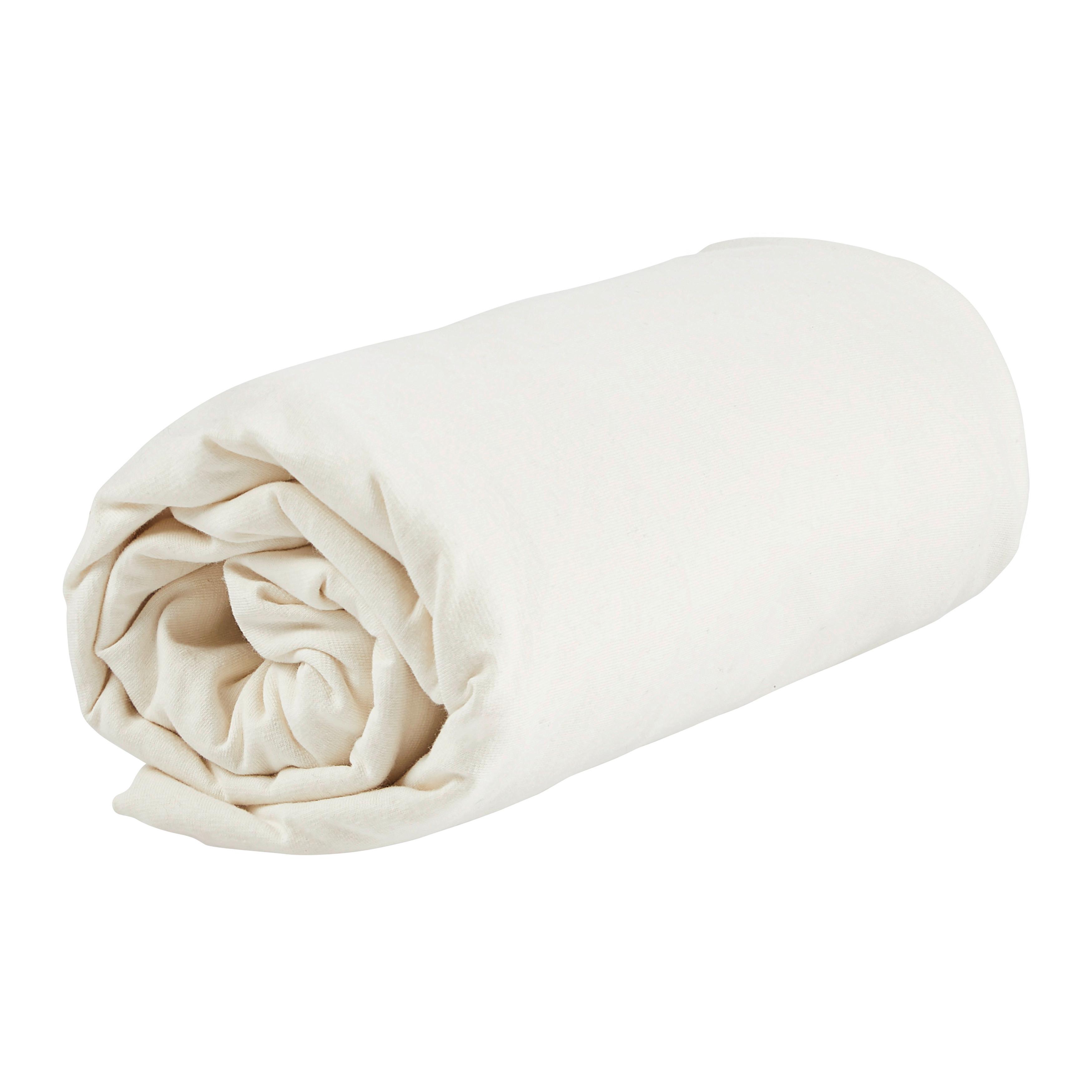 ELASTICKÉ PROSTĚRADLO PROMO - přírodní barvy, textil (100/200/30cm)