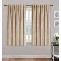 Készfüggöny Bianca - bézs, Romantik / Landhaus, textil (140/175cm) - James Wood