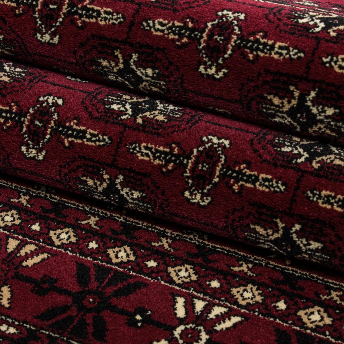 Orientalischer Webteppich Rot Marrakesh 160x230 cm - Dunkelrot, KONVENTIONELL, Textil (160/230cm)