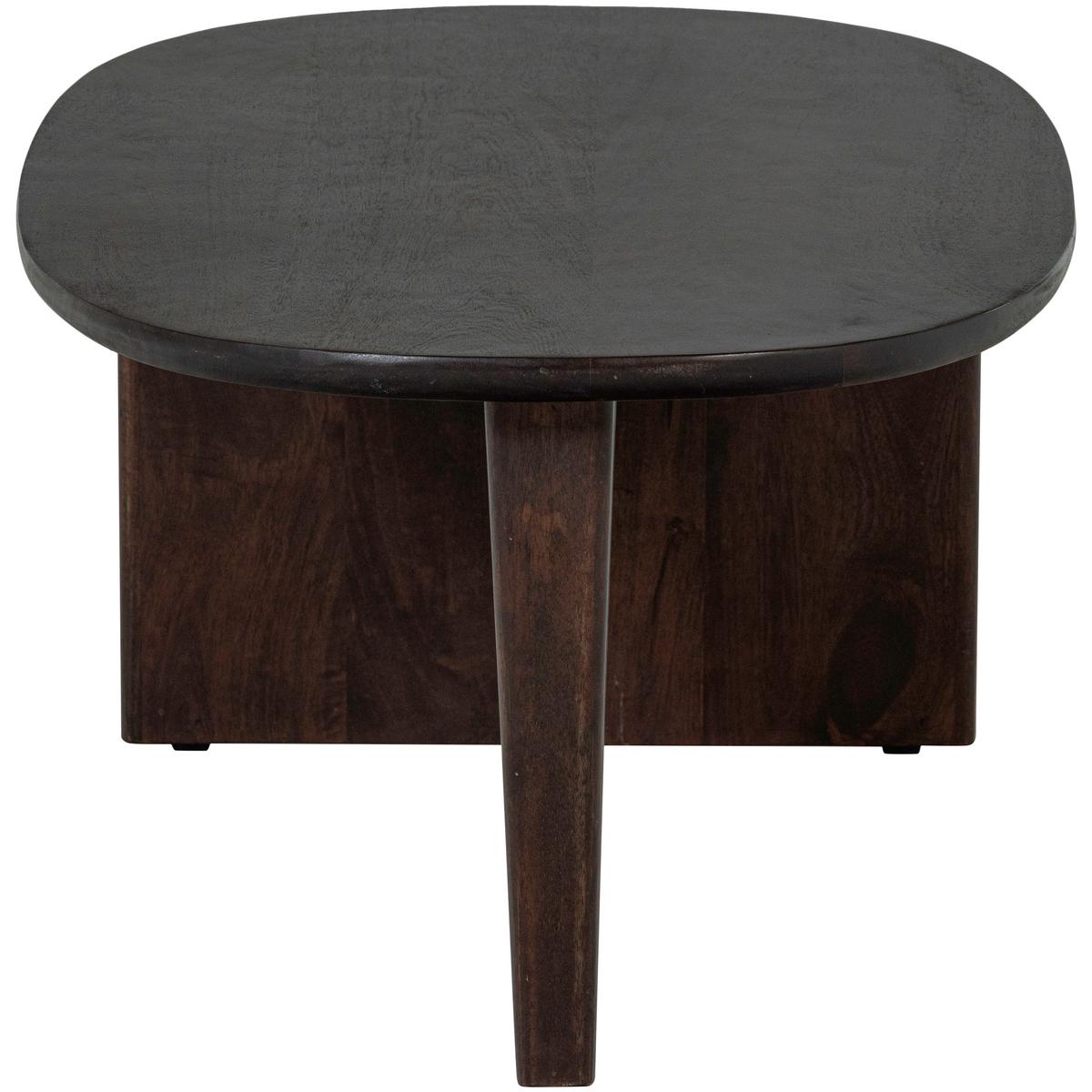 Couchtisch Seam Walnussfarben B: 110 cm - Walnussfarben, Design, Holz (110/60/40cm) - Livetastic