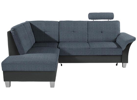 Sedací Souprava Portland - modrá/tmavě šedá, Konvenční, kov/dřevo (196/245cm) Sedací Souprava Portland - modrá/tmavě šedá, Konvenční, kov/dřevo (196/245cm)