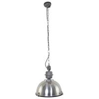 Pendelleuchte Bikkel - Silberfarben, Trend, Glas/Metall (42/145/42cm)