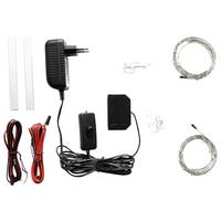 LED-Streifen Santori Tageslichtweiß L: 1 M - Schwarz/Weiß, Design, Kunststoff/Metall (100cm) - Livetastic