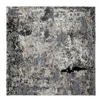 Webteppich Hellgrau Timeline Quantum 200x200 cm - Hellgrau, Design, Textil (200/200cm) - Novel