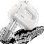 Handmixer Hr3705/00 - Weiß, Basics, Kunststoff (21/19,4/10,5cm) - Philips Handmixer Hr3705/00 - Weiß, Basics, Kunststoff (21/19,4/10,5cm) - Philips