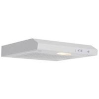 Dunstabzugshaube Respekta Suna 60 Cm - Weiß, Trend, Metall (60/7,6/47cm) - Respekta