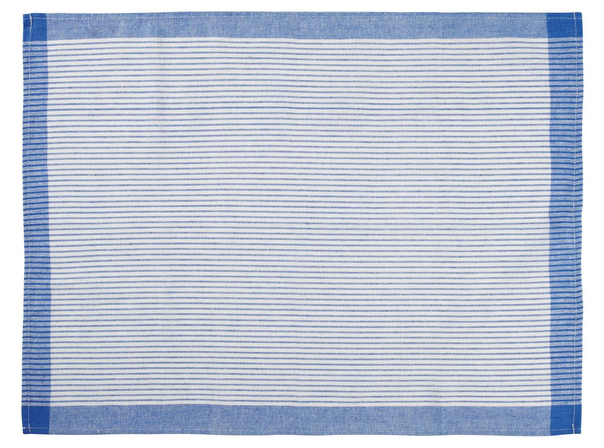 Geschirrtücher Helena Baumwolle 5er-Set - Blau/Rot, MODERN, Textil (50/70cm) - Ondega