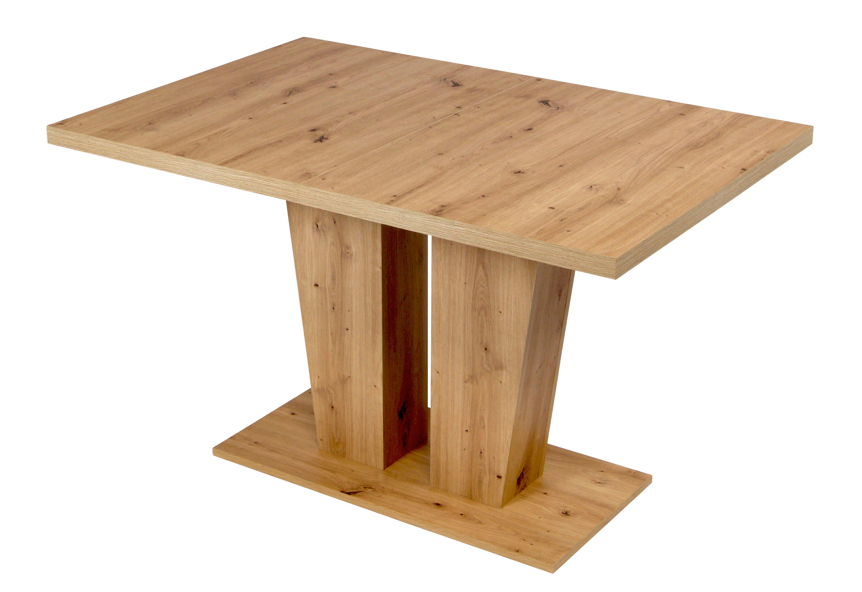 Esstisch Verona Eiche Artisan L: 120 Cm - Eiche Artisan, KONVENTIONELL, Holzwerkstoff (120/80/76cm) - MID.YOU