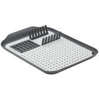 Odkvapkávač na riad Smart - antracitová, Modern, plast (41,5/30/3,8cm) - Mömax
