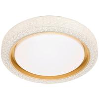 Led Mennyezeti Lámpa Esvet - aranyszínű/fehér, Konventionell, műanyag/fém (40cm) - Luca Bessoni