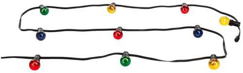 Lichterkette Nirvana L: 470 cm Led, Multicolor - Blau/Gelb, Basics, Glas/Kunststoff (470cm) - Globo