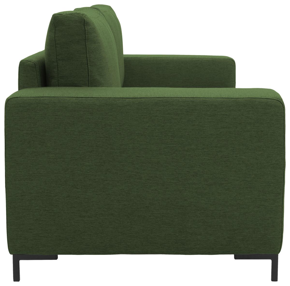 Bigsofa Looks Vi - Schwarz/Grün, Design, Textil (242/88/88cm) - LOOKS by W.Joop