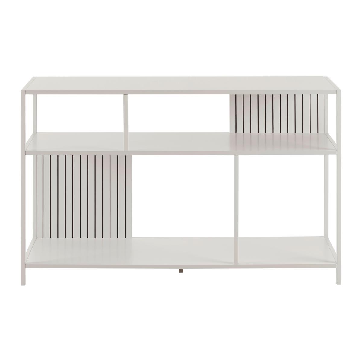 REGÁL MODANO -EXKLUSIV- - kašmírová, Modern, kov/kompozitné drevo (115/70/35cm) - Mömax