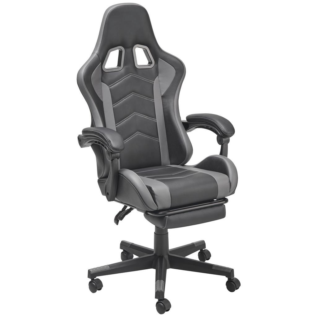 Gaming Stuhl Miami Grau/Schwarz