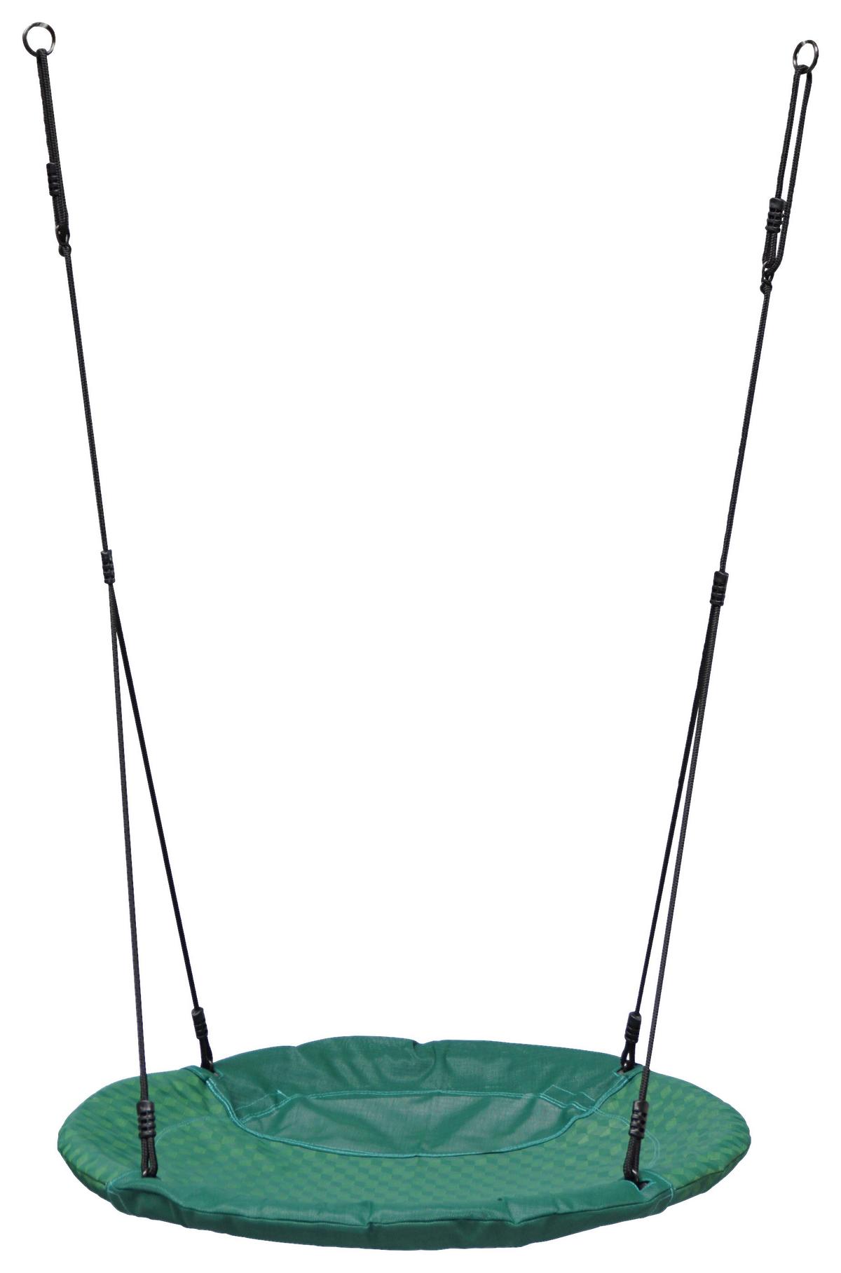 Nestschaukel A038.154.00 - Grün, KONVENTIONELL, Kunststoff/Metall (100/6/100cm) - Ambia Garden