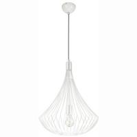 Hängeleuchte 29634 Balerina - Weiß Hochglanz, Design, Metall (90/38/90cm)