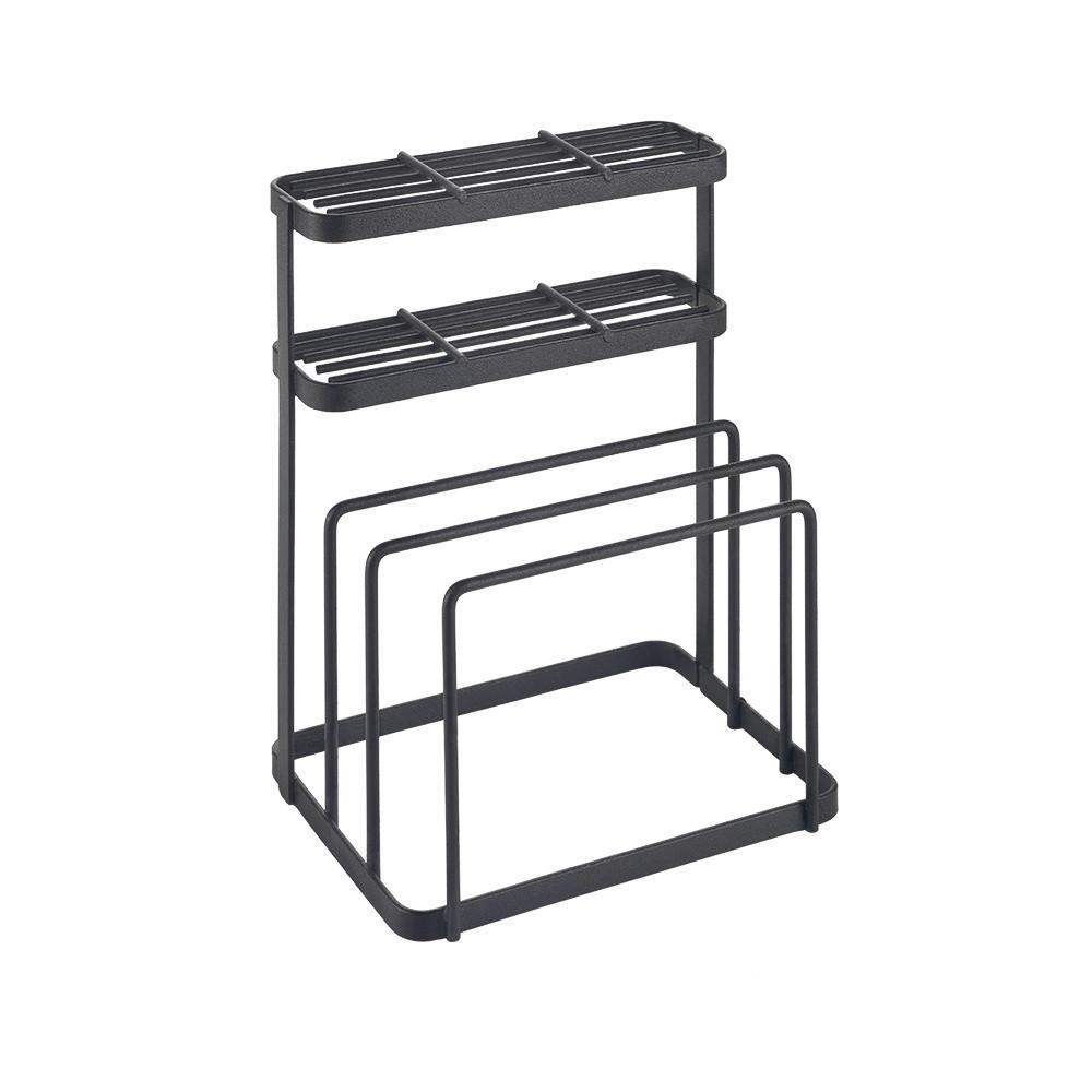 Küchen-organizer-set Tokyo Lava Messer- Und - Schwarz, Basics, Metall (16/13/22cm)
