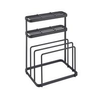 Küchen-organizer-set Tokyo Lava Messer- Und - Schwarz, Basics, Metall (16/13/22cm)