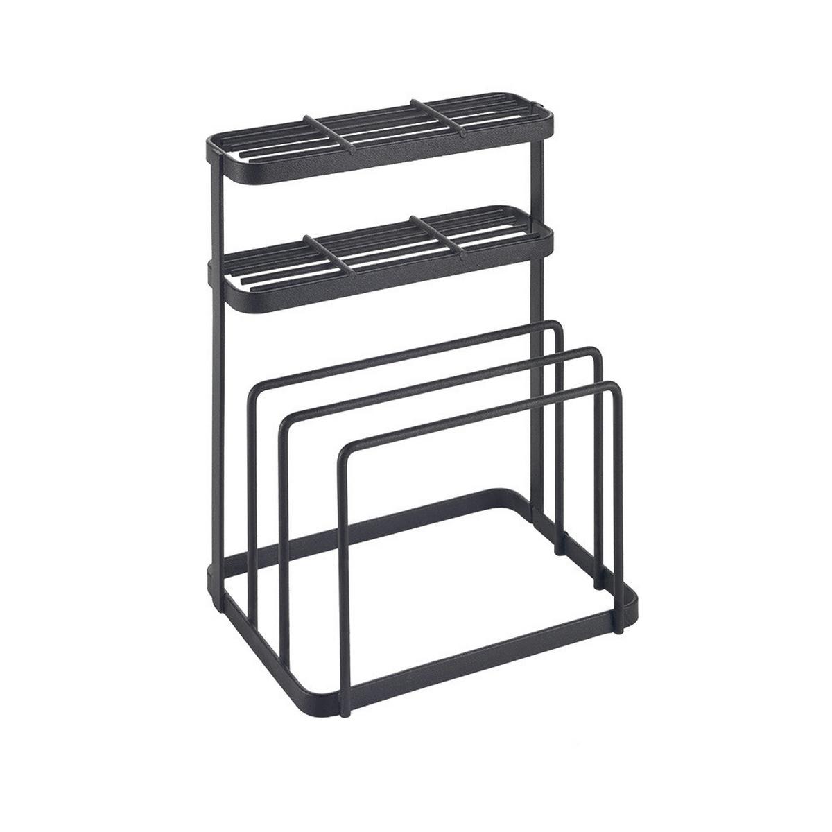 Küchen-organizer-set Tokyo Lava Messer- Und - Schwarz, Basics, Metall (16/13/22cm)