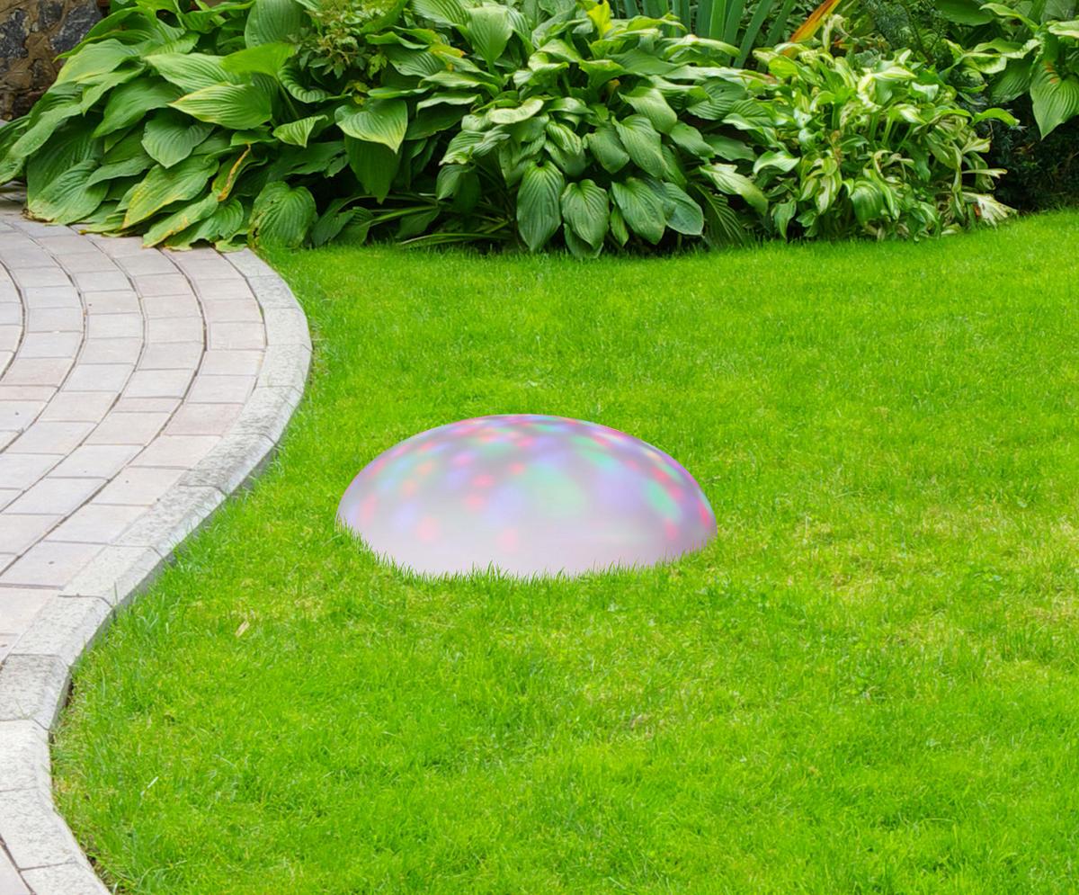 Solarleuchte Weiß 3xled H: 32,8 cm - Schwarz/Weiß, MODERN, Kunststoff (32/32,8cm)