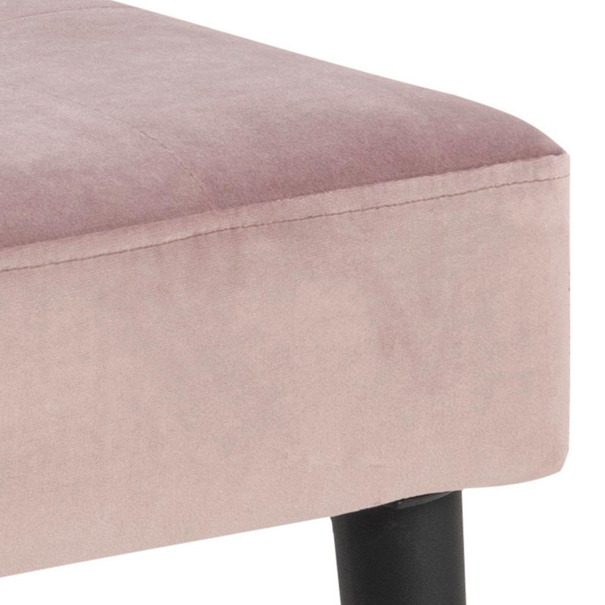 Zsámoly Glory 95/45cm - fekete/rózsaszín, Trend, textil/fém (95/45/38cm) - Livetastic