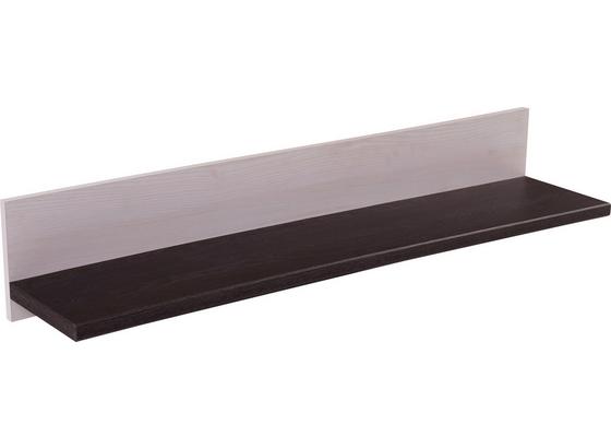 Falipolc Provence - Wenge/Fehér, romantikus/Landhaus, Faalapú anyag (125,7/18/21,6cm) - James Wood Falipolc Provence - Wenge/Fehér, romantikus/Landhaus, Faalapú anyag (125,7/18/21,6cm) - James Wood