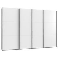 Schwebetürenschrank 350cm Level 36 A, Weiß - Weiß, Basics, Holzwerkstoff (350/216/65cm) - MID.YOU