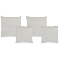 Zierkissenset Vouge Beige, 4 Stück, B: 42 Cm - Beige, KONVENTIONELL, Textil (42/53/42/53cm) - Livetastic