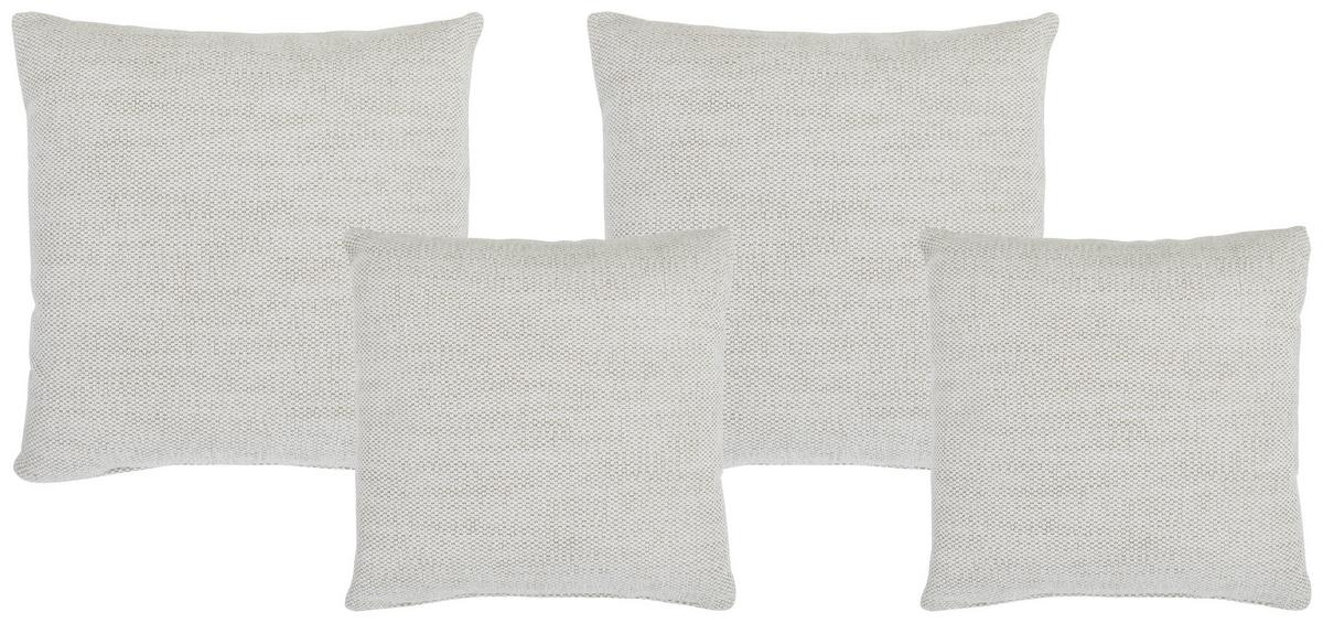 Zierkissenset Vouge Beige, 4 Stück, B: 42 Cm - Beige, KONVENTIONELL, Textil (42/53/42/53cm) - Livetastic