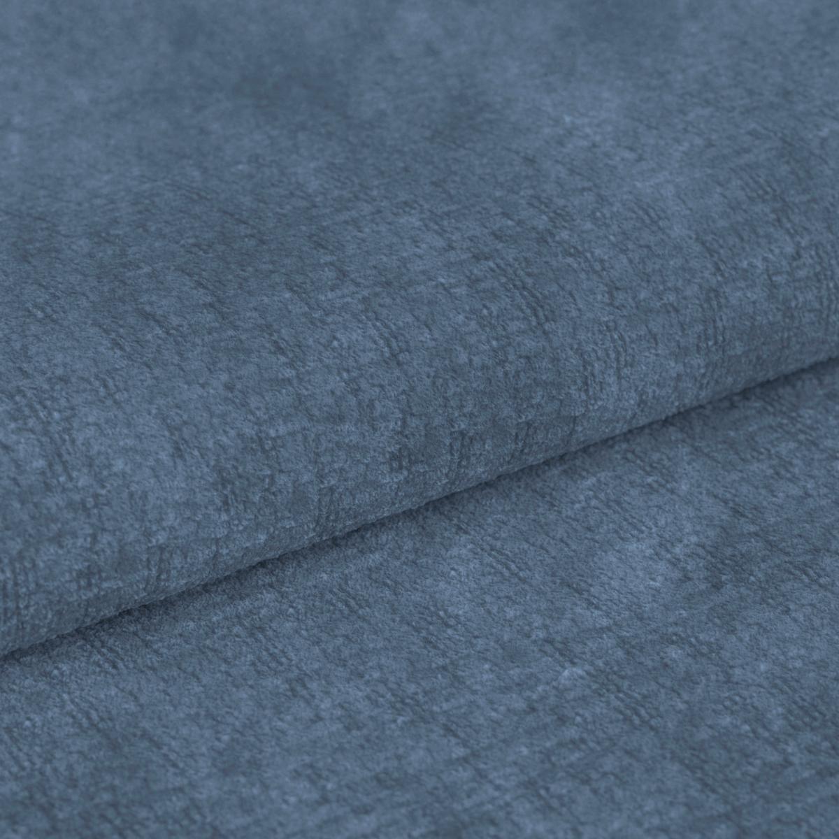 Boxspringbett mit Topper & Bettkasten 200x200 Lauro - Blau/Schwarz, Trend, Textil (200/200cm)