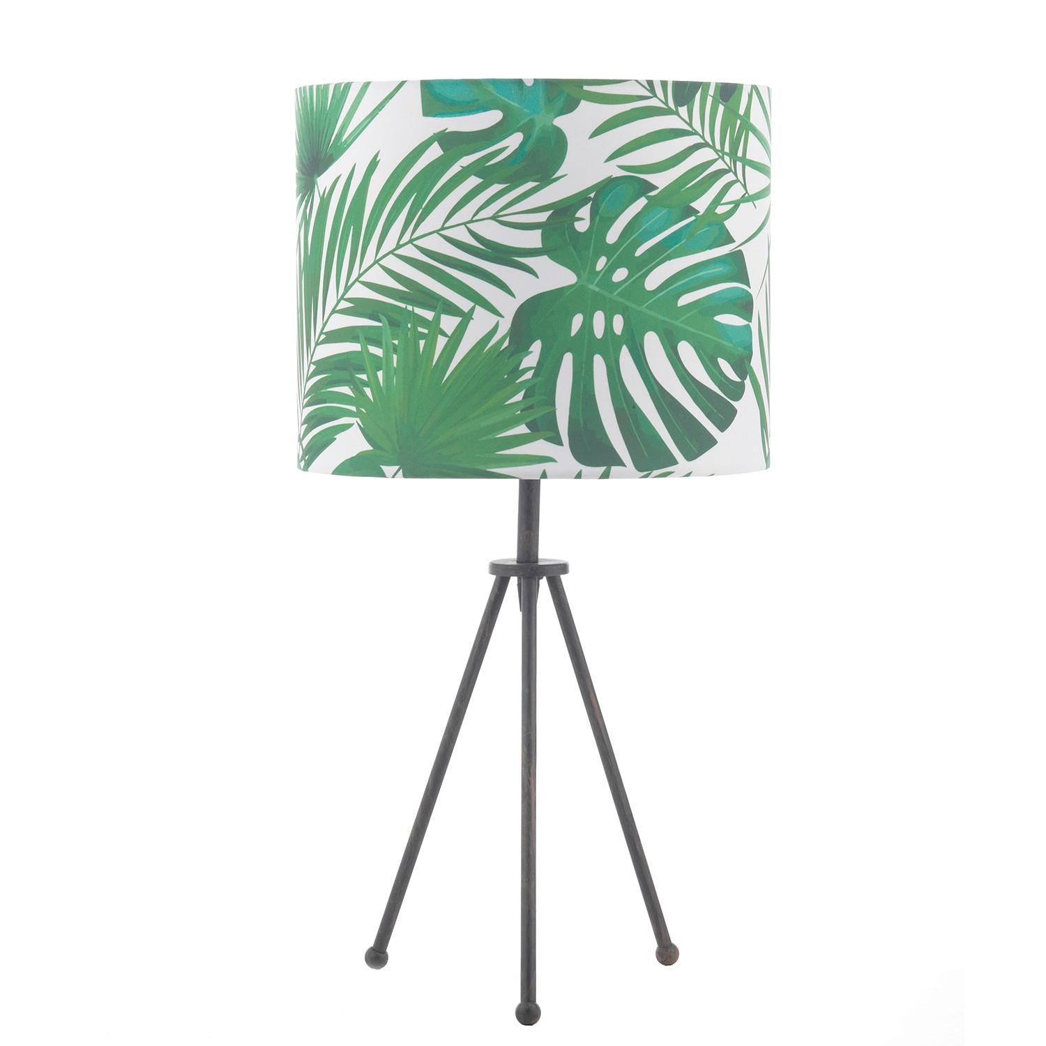 Tischleuchte Amazzonia Hellgrün L: 30 cm