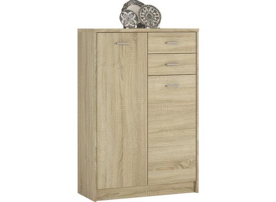 Komoda 4-you Yuk08 - dub sonoma, Moderný, drevený materiál (74/111.4/35.2cm) Komoda 4-you Yuk08 - dub sonoma, Moderný, drevený materiál (74/111.4/35.2cm)