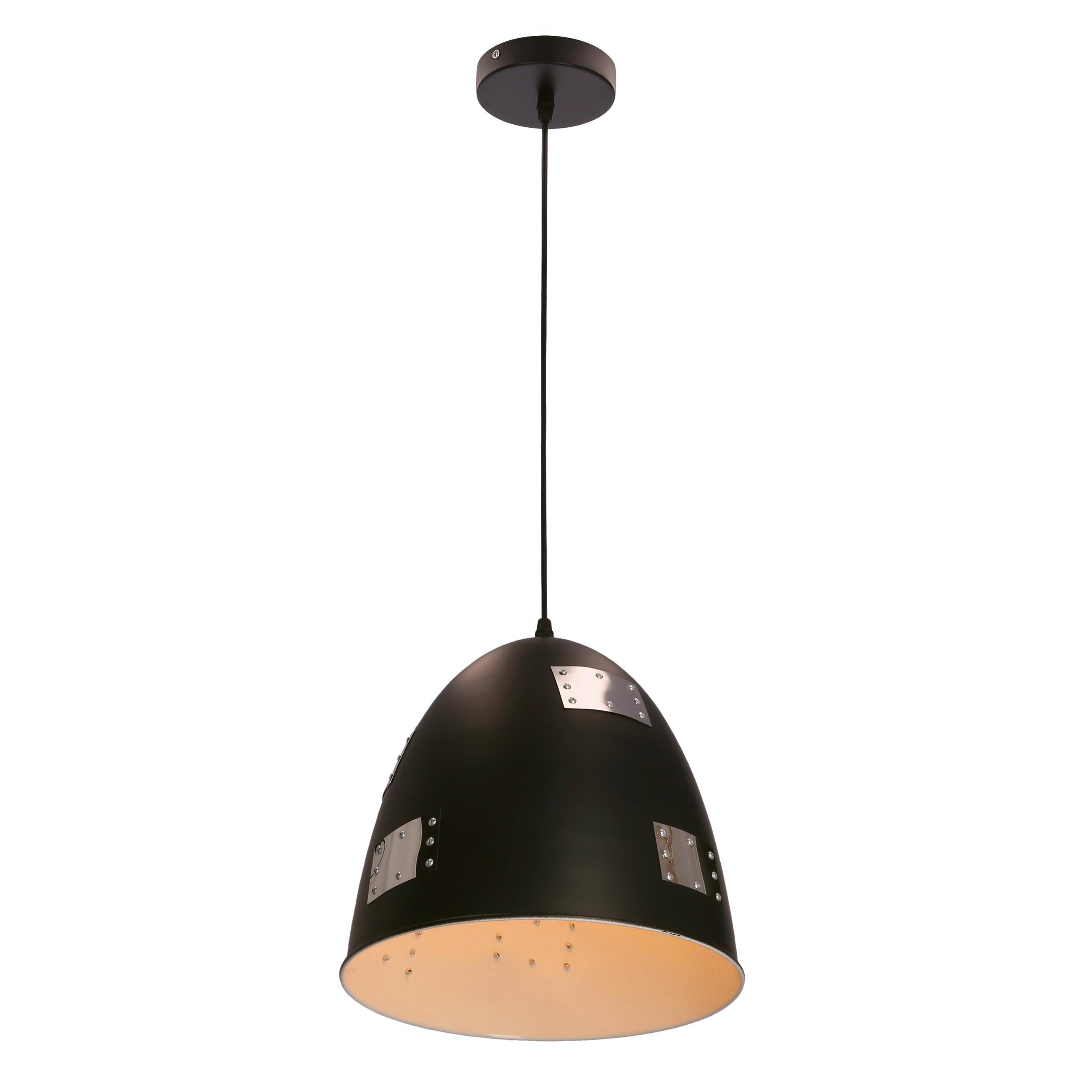Pendelleuchte 31-43184 Patch - Chromfarben/Schwarz, Design, Metall (29/135cm)