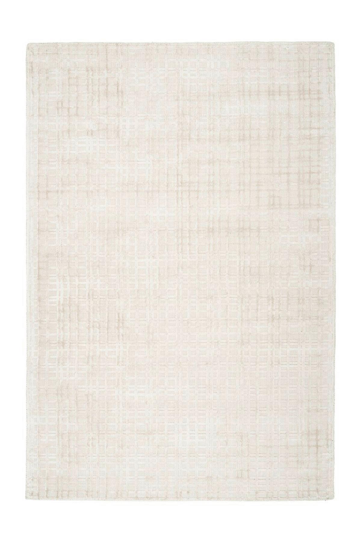 Flachwebteppich, 120x170 cm Karma 125 Beige/Silber 120x170 - Beige/Silberfarben, Basics, Textil (120/170cm) - Novel